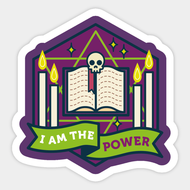 The Warlock Sticker by miffmelon